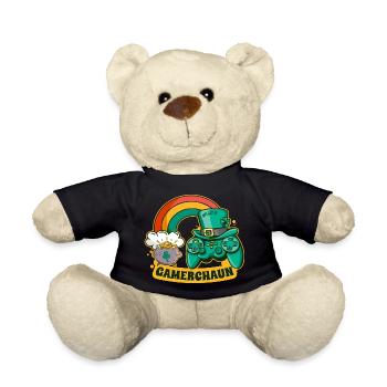 Gamerchaun St. Patricks Day 2023 Gamer Shenanigan - Teddy - Schwarz - Vorne