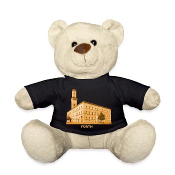 Mairie de Fürth Moyenne Franconie Bavière - Nounours - noir - Devant