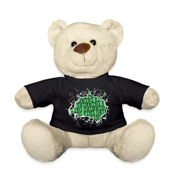 Cool Swim Dad Tshirts Biker Water Fun Jokes - Teddy Bear - black - Front