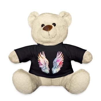 Flügel des Engels - Teddy - Schwarz - Vorne