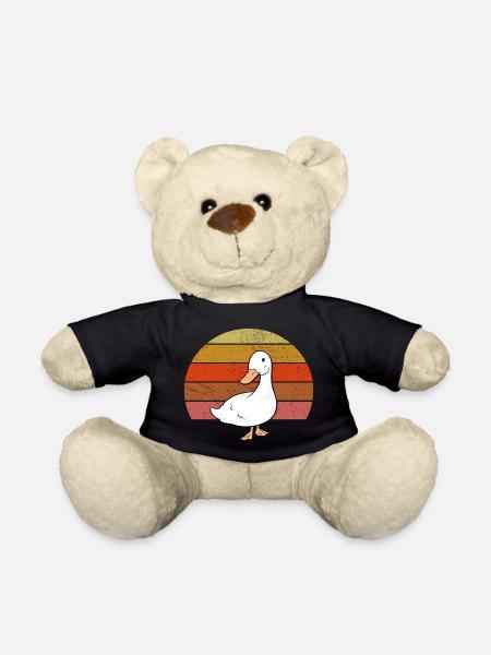 Vintage Gans Sunset Retro Gans - Teddy - Schwarz