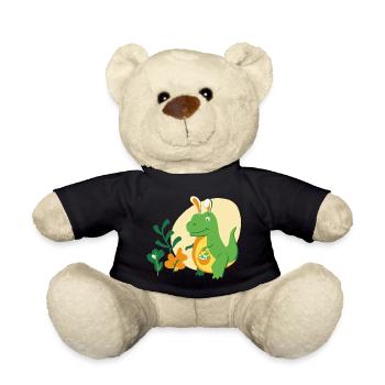 Osterhasen T-Rex - Teddy - Schwarz - Vorne