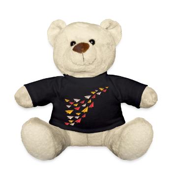 Papierflieger - Teddy - Schwarz - Vorne