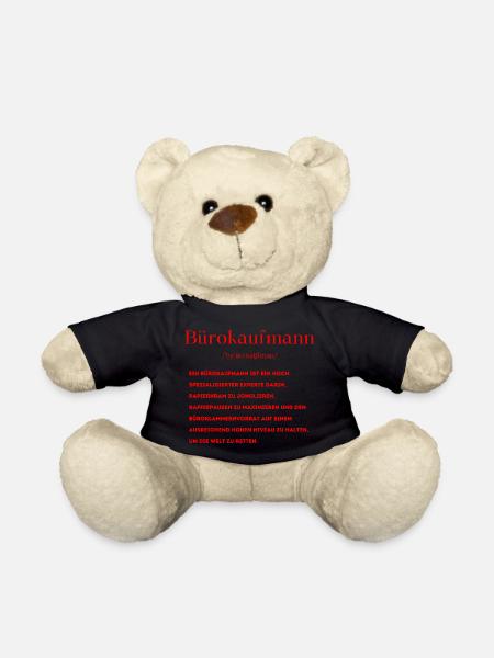 Bürokaufmann Definition - Teddy - Schwarz