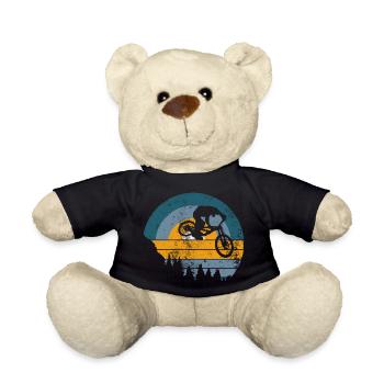 Sunset MTB Jump Silhouette - Teddy - Schwarz - Vorne
