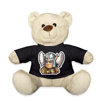 Astrid l’audacieuse : Cartoon Valkyrie Astrid - Nounours - noir - Devant