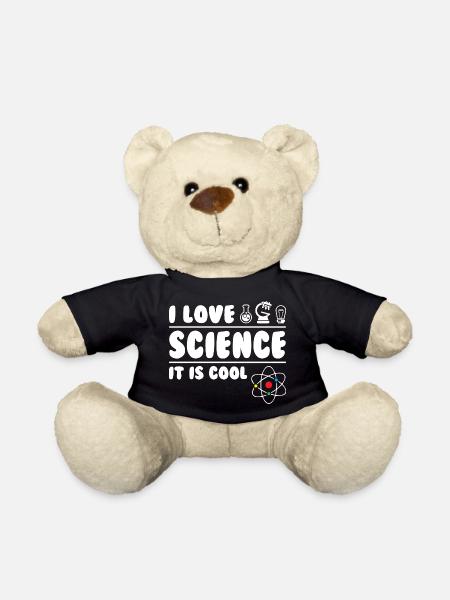 I Love Science - Teddy - Schwarz