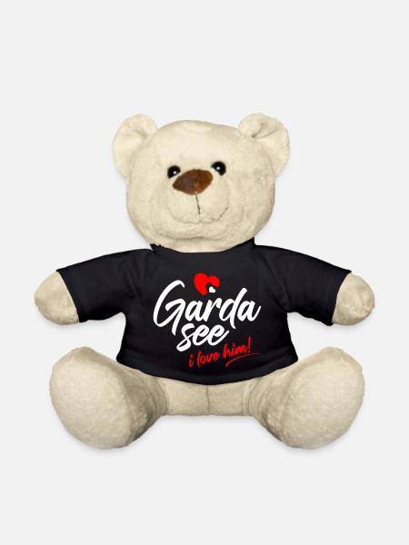 Gardasee. I love him. Ich liebe ihn - Teddy - Schwarz