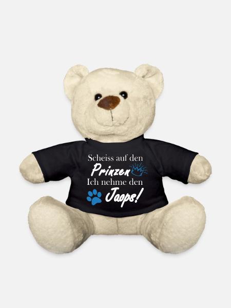 Scheiss auf den Prinzen, ich nehme den Jaops! - Teddy - Schwarz
