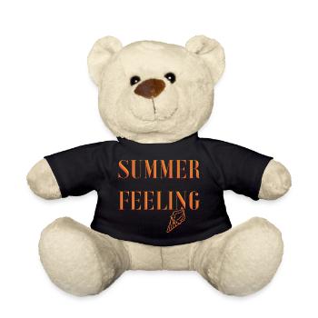 SENSATION ESTIVALE avec de la crème glacée - Nounours - noir - Devant