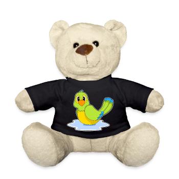 Perroquet nageant - Nounours - noir - Devant