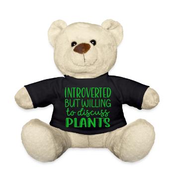 Introvertiert, aber bereit, über Pflanzen zu diskutieren Garten - Teddy - Schwarz - Vorne