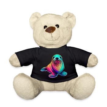 Seal - Teddy Bear - black - Front
