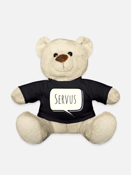 Servus - Teddy - Schwarz