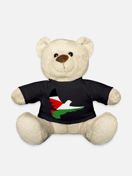 Colombe de Gaza - Nounours - noir