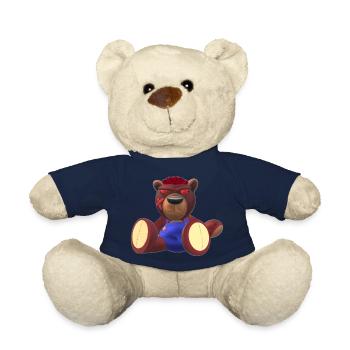 Creepy Teddy Natural - Teddy - French Navy - Vorne