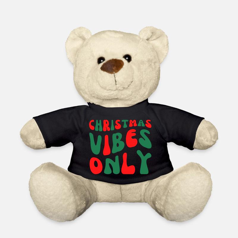 Nur weihnachtliche Vibes - Teddy - Schwarz