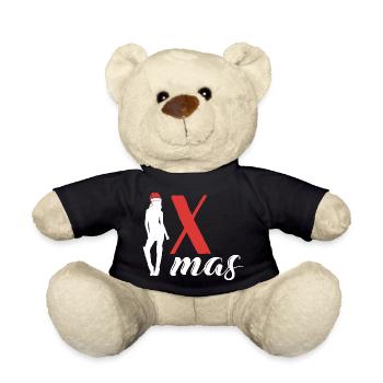x Mas Noël - Teddy Bear - black - Front