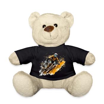 Mountain Biker Design Freestyle Mountain Bike - Teddy Bear - black - Front