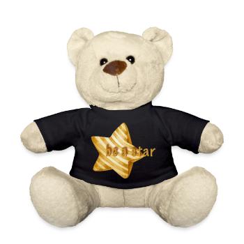 Soyez une star - Nounours - noir - Devant