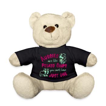 Les Australiens sont comme des croustilles - roses - Nounours - noir - Devant