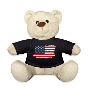 États Unis - Nounours - noir - Devant
