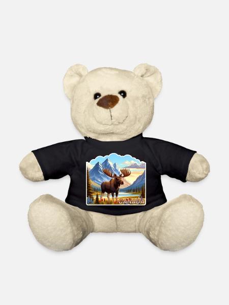 Canada 15 - Teddy Bear - black