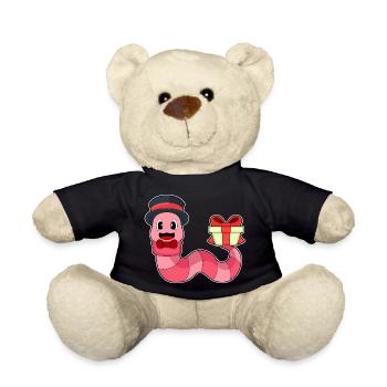 Worm Groom Package Wedding - Teddy Bear - black - Front