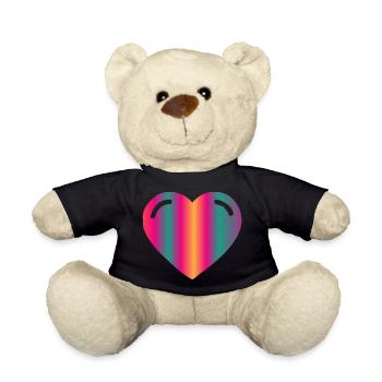 MAMA. MUTTERTAG. SCHÖNEN MUTTERTAG - Teddy - Schwarz - Vorne