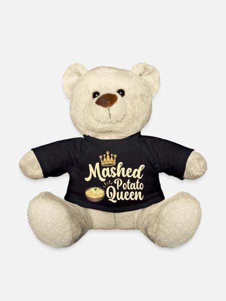Mashed potatoes Mashed potatoes - Teddy Bear - black