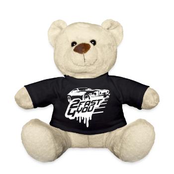 Too Fast for You Saying 2 Too Fast 4 For You - Teddy Bear - black - Front