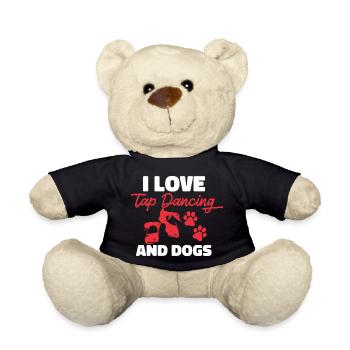 Tap Dance Teacher Tap Dancer Tap Dance - Teddy Bear - black - Front