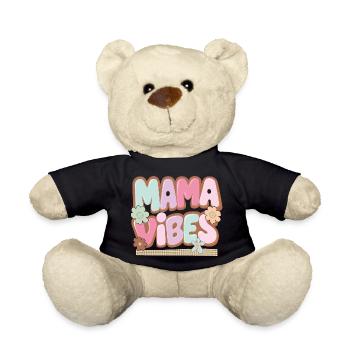 Mama Vibes: Glanz & Liebe - Teddy - Schwarz - Vorne