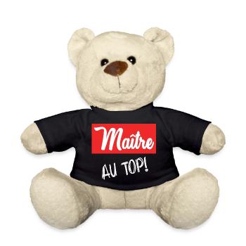 MAITRE - Nounours - noir - Devant