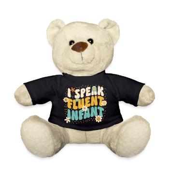 Kindergarten Teacher Daycare Center Educator - Teddy Bear - black - Front