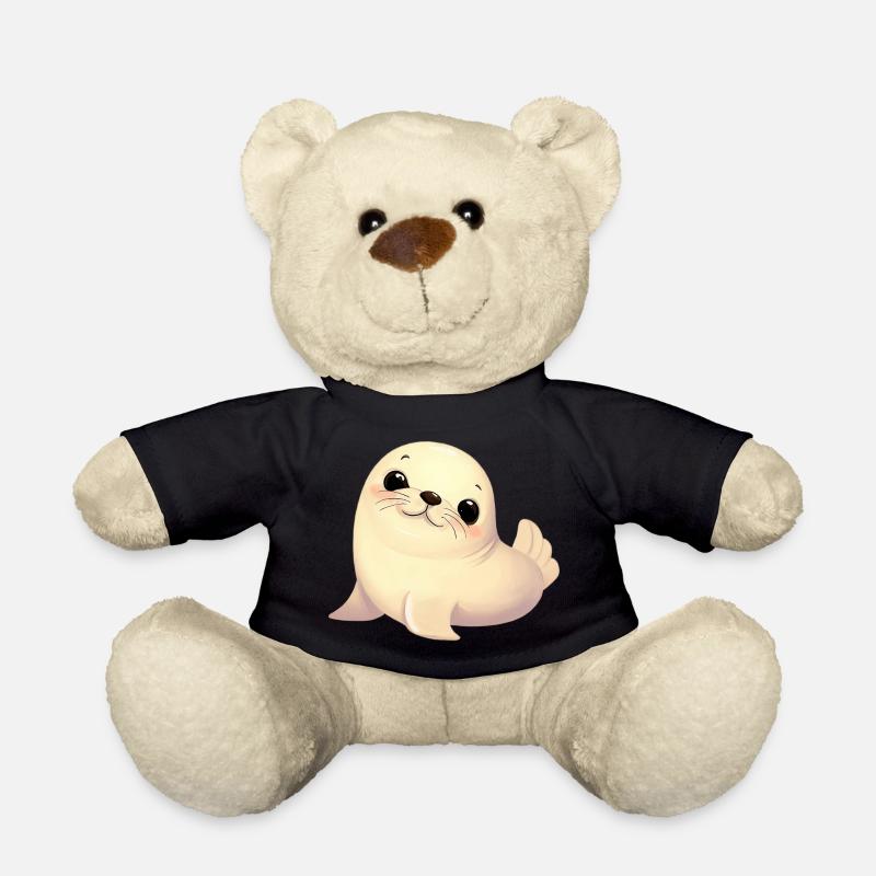 Phoque - Nounours - noir