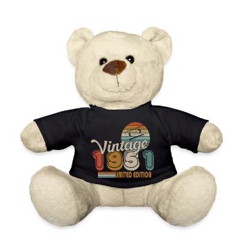1951 - Teddy Bear - black - Front