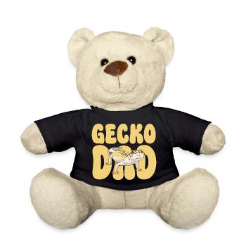 Leopard Gecko Reptile Pet Gecko - Teddy Bear - black - Front