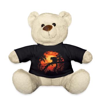 Lemur Ring-tailed lemur Madagascar lemur animal - Teddy Bear - black - Front