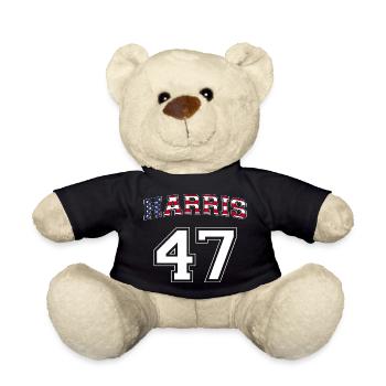 Harris 47e présidente - Kamala Harris 2024 Pour - Nounours - noir - Devant