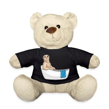 Baignoire Meerkat - Nounours - noir - Devant