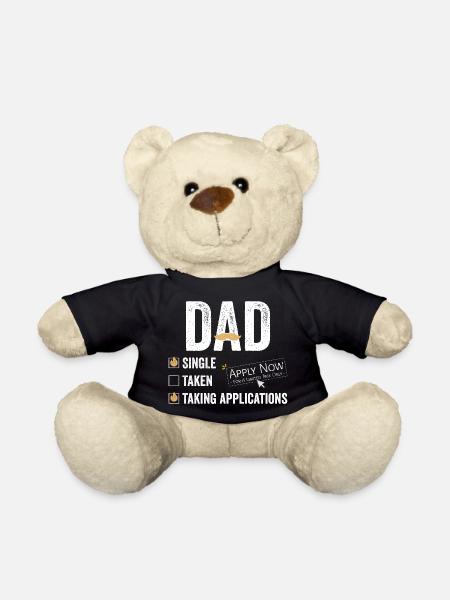 Single Dad taking application funny cool - Teddy - Schwarz