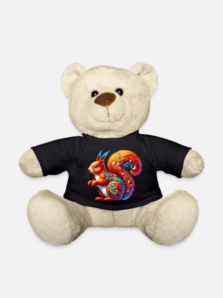 Eichhörnchen - Teddy - Schwarz