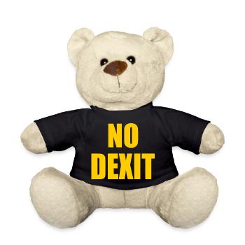 No dexit - Teddy - Schwarz - Vorne