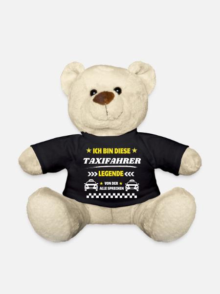 Taxifahrer Legende - Teddy - Schwarz