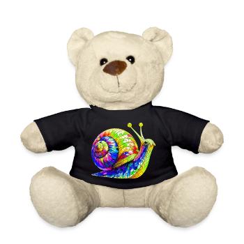 Schnecke - Teddy - Schwarz - Vorne