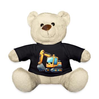 Bagger für Kinder - Teddy - Schwarz - Vorne