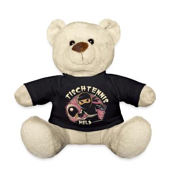 Tischtennis Held Kelle Ninja Verein Junge - Teddy - Schwarz - Vorne