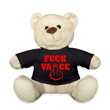 fuck vance - Nounours - noir - Devant