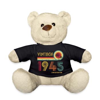Vintage 1945 Edition Limitée – Rétro Sunset 79ème - Nounours - noir - Devant